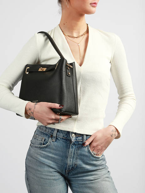 Shoulder Bag Saffiano David jones Black saffiano CM6829 other view 1