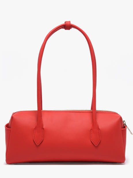 Sac Porté épaule Donna Cube Cuir Lancaster Rouge donna cube 128 vue secondaire 4