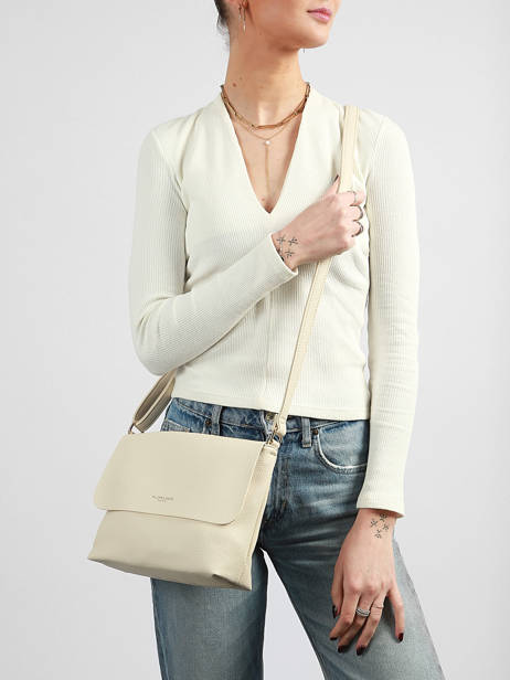Sac Bandoulière Grained Miniprix Beige grained F7557OR vue secondaire 1