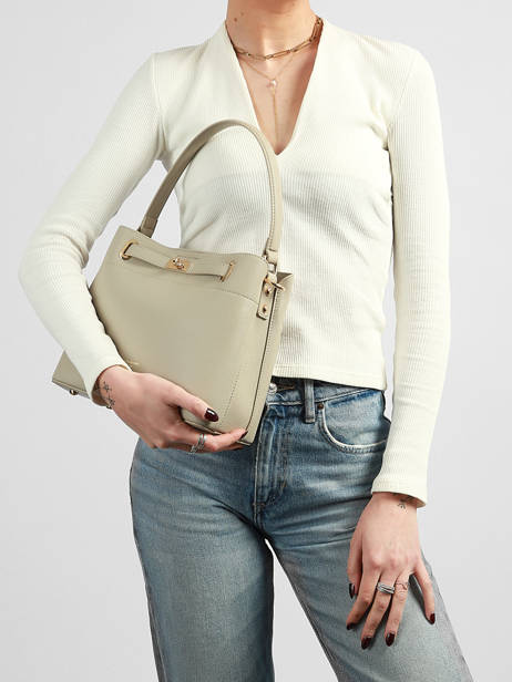 Sac Porté épaule Saffiano David jones Beige saffiano CM6829 vue secondaire 1