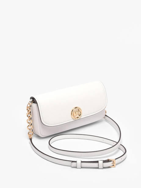 Sac Bandoulière Nolita Cuir Michael kors Blanc nolita S6GY5C5L vue secondaire 2