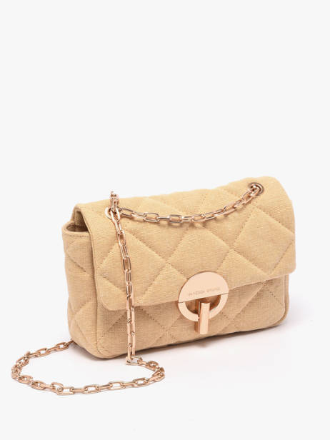 Sac Bandoulière Moon Lin Vanessa bruno Jaune moon 70V40533 vue secondaire 2