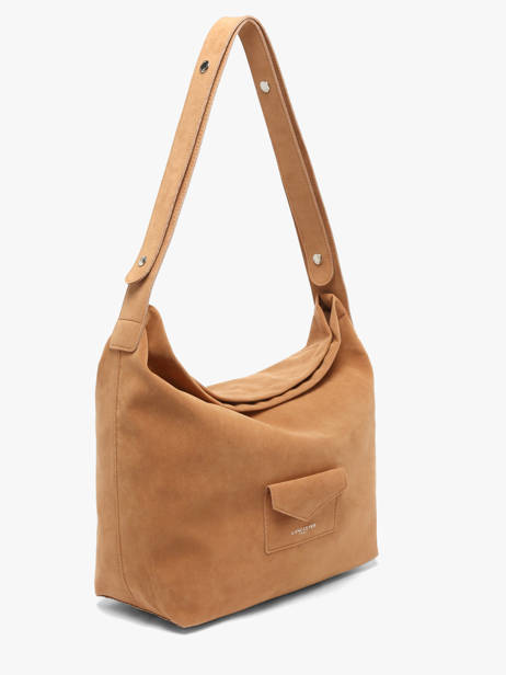 Shoulder Bag Suèdine Kba Lancaster Brown suedine kba 62 other view 2