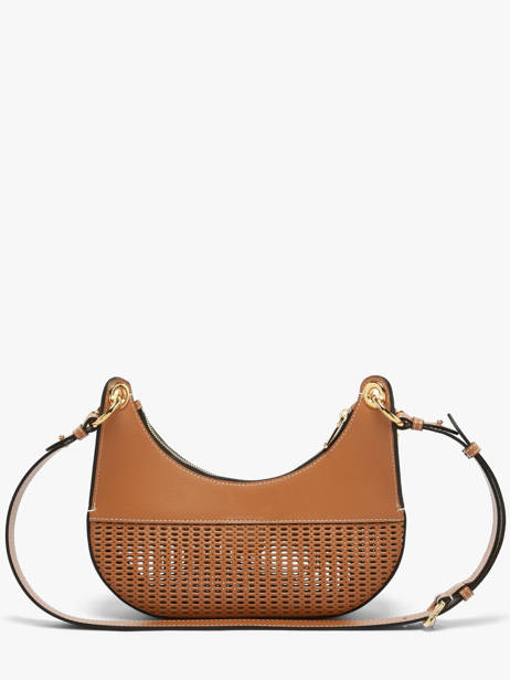 Sac Bandoulière M Croisette Charms Cuir Lancel Marron croisette A14012 vue secondaire 5