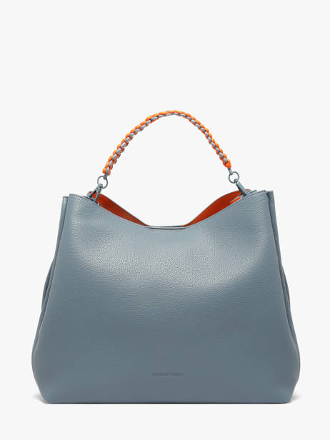 Sac Porté épaule Dorine Laurent david Bleu ld bags 70 vue secondaire 2