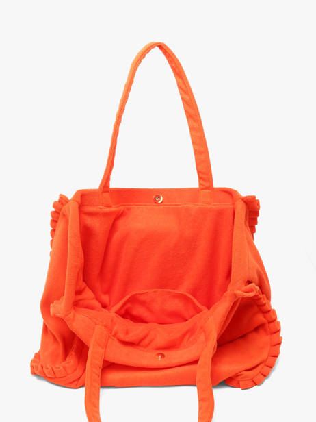 Zara Sponge Beach Bag Laurent david Orange ld bags 101 other view 3