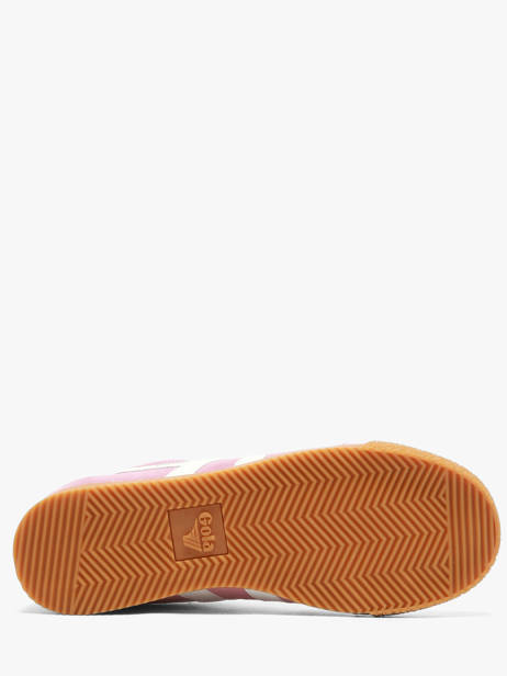 Sneakers En Cuir Gola Rose women CLB538KW vue secondaire 4