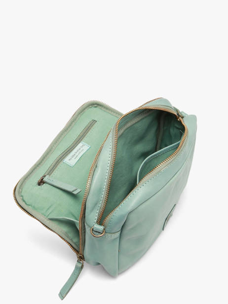 Shoulder Bag Heritage Leather Biba Blue heritage BT32 other view 2