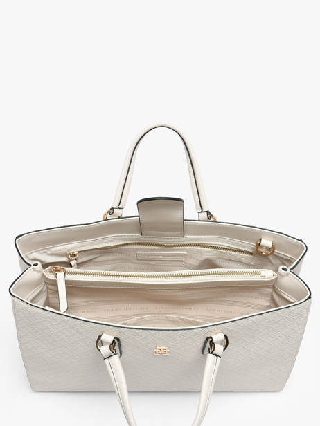 Sac Porté Main Th Daily Polyester Tommy hilfiger Blanc th daily AW18418 vue secondaire 3