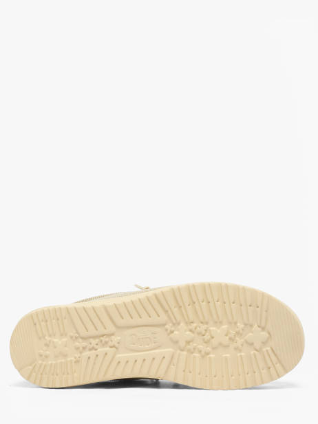 Mocassins Wally Braided Hey dude Gris men 40003 vue secondaire 5