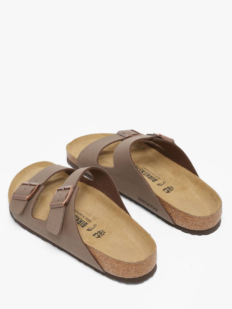 Mules Birkenstock Marron men 151181 vue secondaire 2