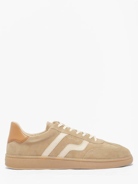 Sneakers En Cuir Gant Beige men CUZIG126