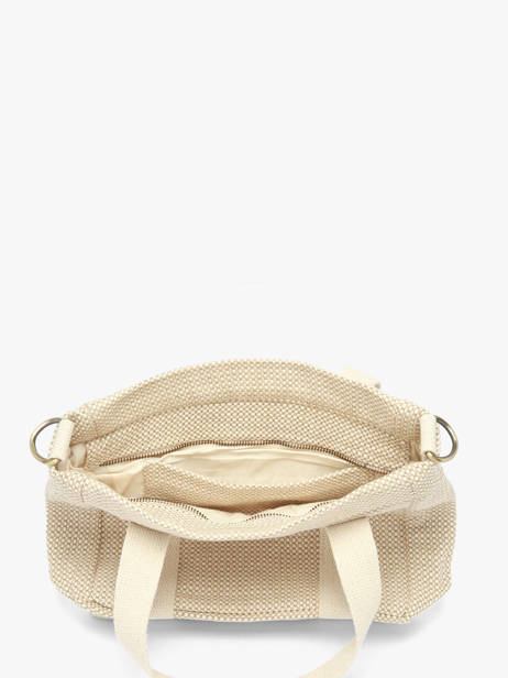 Handbag Tressage Cotton Hindbag Beige tressage TS other view 3
