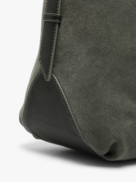 Sac Porté épaule Carrie En Cuir Daim Nathan baume Vert vogue 1 vue secondaire 2