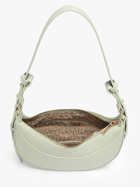 Sac Porté épaule Saffiano Miniprix Vert saffiano F8583 vue secondaire 1