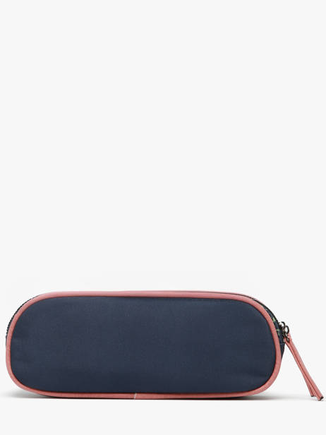 Pencil Case 2 Compartments Cameleon Blue vintage fantasy PBVGTROU other view 2
