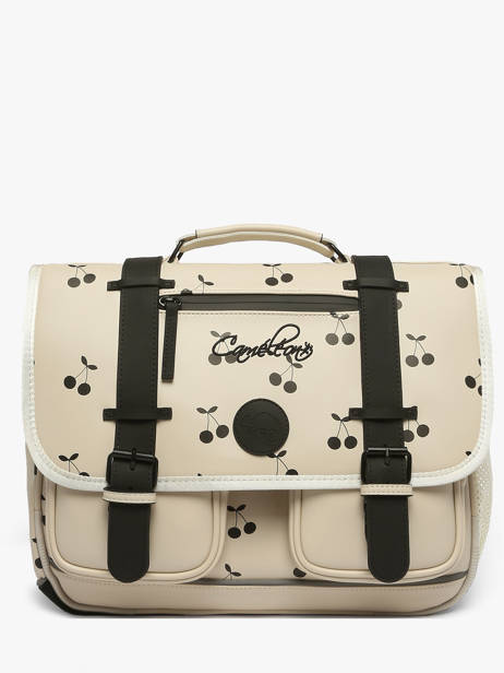 2-compartment Satchel Cameleon Beige vintage north PBVWCA38