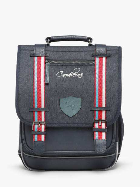 Sac à Dos 2 Compartiments Cameleon Bleu vintage urban PBVBSD39