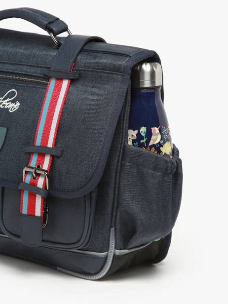 Satchel 2 Compartments Cameleon Blue vintage urban 27 other view 5