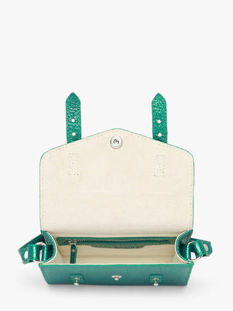 Sac Bandoulière Mini Indispensable Star Cuir Paul marius Bleu star MINISTA vue secondaire 2