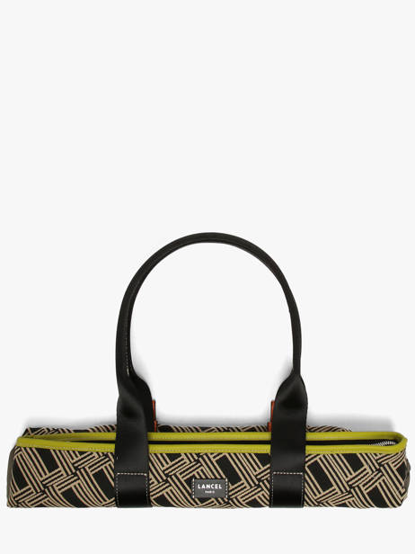 Sac Cabas Zippé M Mistral Rollable Nylon Et Cuir Lancel Multicolore mistral A13997 vue secondaire 6