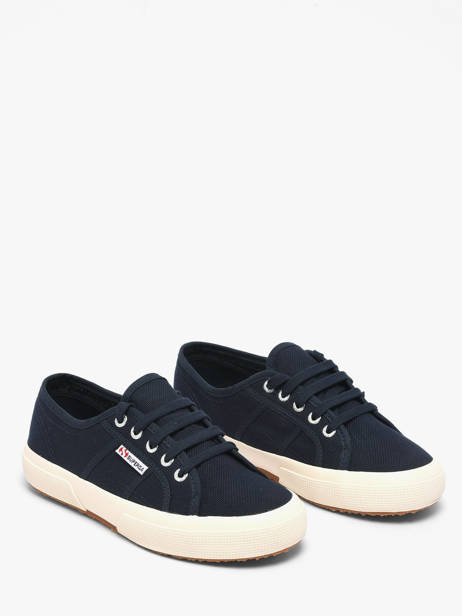 Sneakers Superga Bleu accessoires 10933 vue secondaire 1