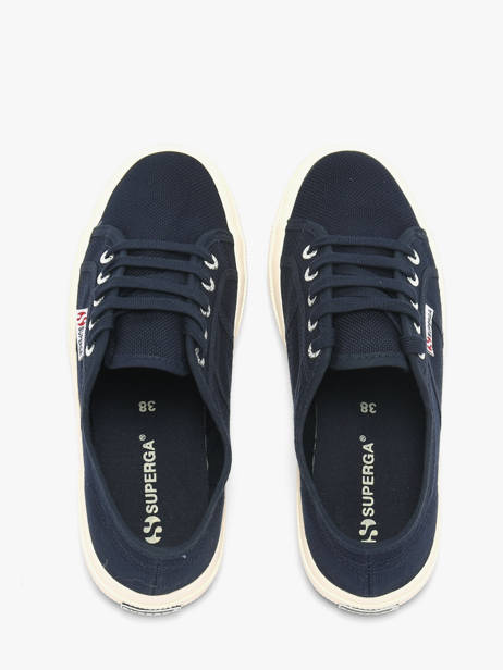 Sneakers Superga Bleu accessoires 10933 vue secondaire 3