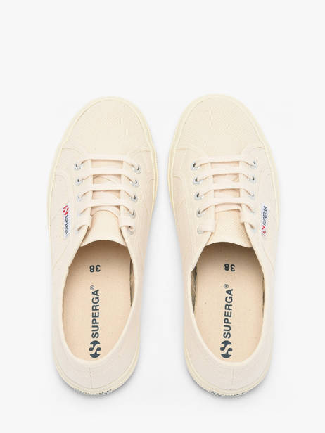 Sneakers Superga Beige accessoires 10AY3 vue secondaire 3