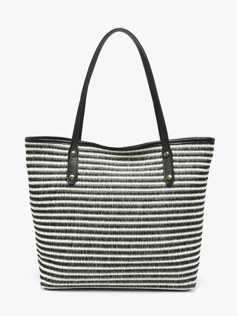 Sac Porté épaule Raphia Milano Noir raphia RA260201 vue secondaire 4