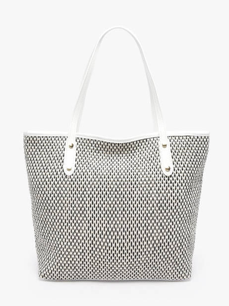 Sac Porté épaule Raphia Milano Blanc raphia RA260201 vue secondaire 4
