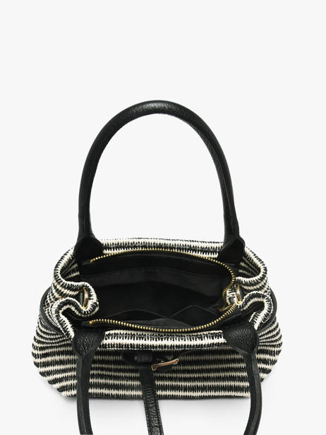 Sac Porté Main Raphia Milano Noir raphia RA260202 vue secondaire 3