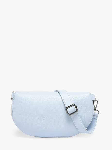 Sac Banane Caviar Cuir Milano Bleu caviar CA23111 vue secondaire 4