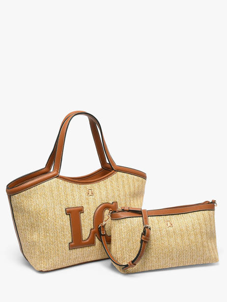 Handbag Identite Lulu castagnette Beige identite ADIL other view 1