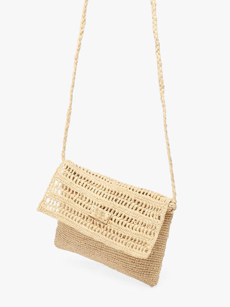 Shoulder Bag L'atelier Du Crochet Raphia Le voyage en panier Beige l'atelier du crochet AM827 other view 1