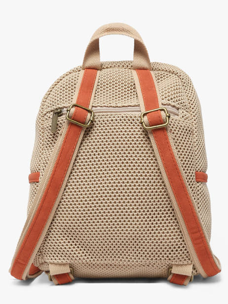 Sac à Dos Le voyage en panier Beige resille PM957 vue secondaire 4