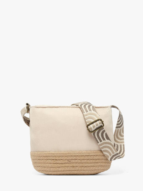 Shoulder Bag Tissee Le voyage en panier Beige tissee PM924 other view 3