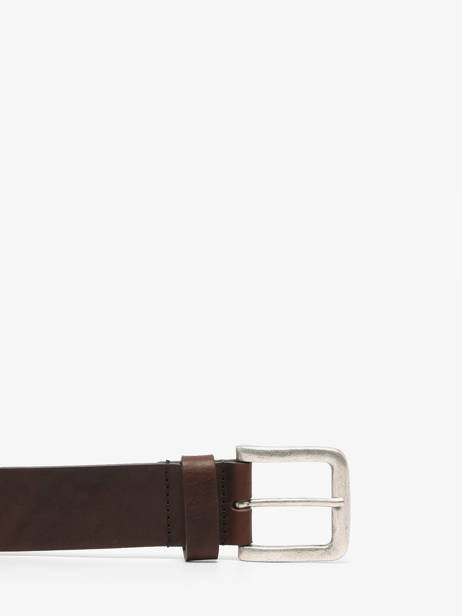 Ceinture Von dutch Marron belt ORSON vue secondaire 1