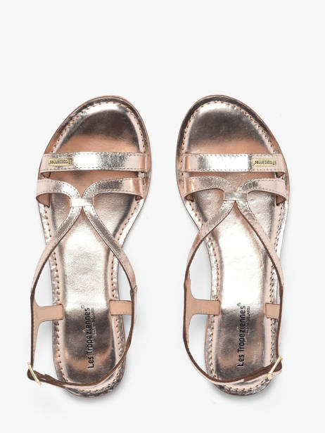 Nu-pieds Hamoon En Cuir Les tropeziennes Or women HAMOON vue secondaire 3