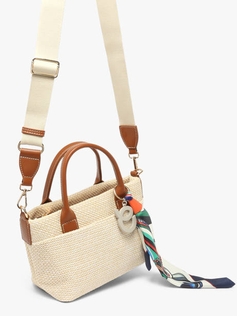 Sac Porté Main Cap Ferret David jones Beige cap ferret CM8324 vue secondaire 2