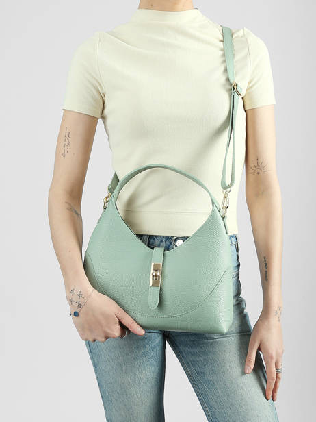 Sac Bandoulière Caviar Cuir Milano Vert caviar CA26022 vue secondaire 1