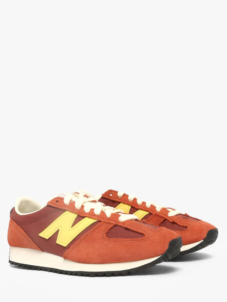 Sneakers New balance Orange boy U4712FA vue secondaire 1