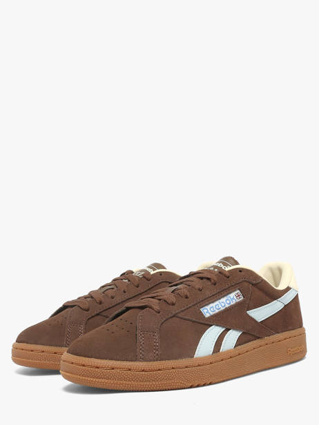 Sneakers En Cuir Reebok Marron women 244642 vue secondaire 1