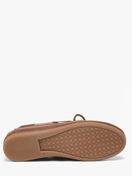 Chaussures Bateau En Cuir Pavement Marron women 24128067 vue secondaire 4