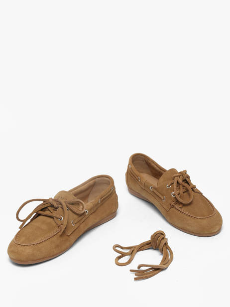 Chaussures Bateau En Cuir Pavement Beige women 24128174 vue secondaire 2