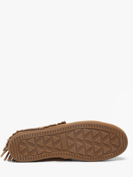 Mocassins En Cuir Inuovo Marron women 29015CTN vue secondaire 4