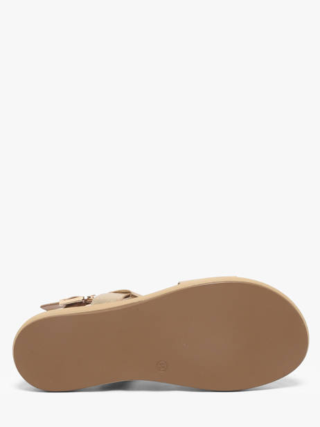 Sandales En Cuir Inuovo Or women 96063GLD vue secondaire 4
