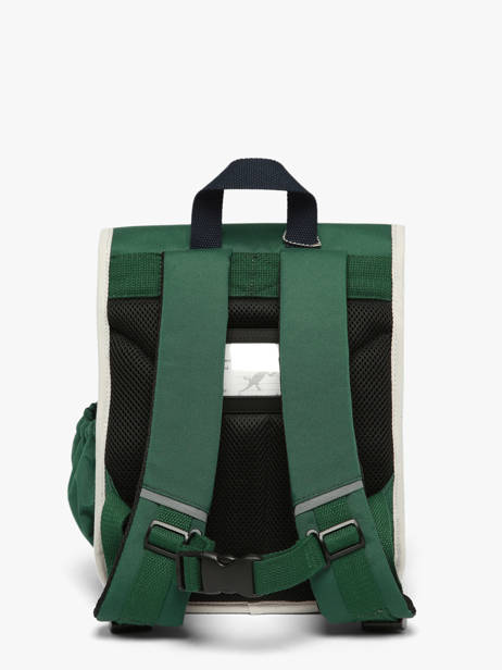 Sac à Dos 1 Compartiment Cameleon Vert vintage urban SD30 vue secondaire 5