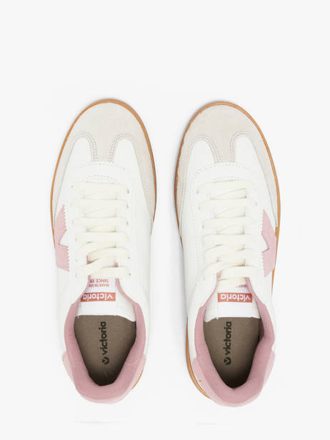 Sneakers En Cuir Victoria Blanc women 1126206 vue secondaire 3