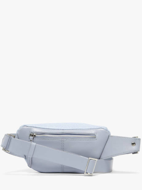Sac Banane Lavande Cuir Paul marius Bleu lavande BANASLAV vue secondaire 3