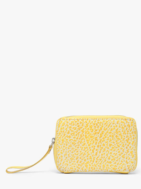 Portefeuille Alice Citronade Cuir Paul marius Jaune citronade ALICECIT
